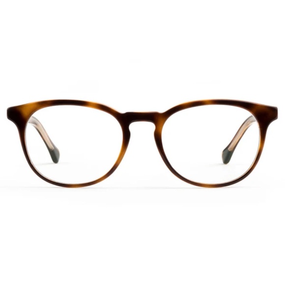 Felix Gray Roebling Blue Light Glasses in Sazerac Crystal - Picture 1 of 3